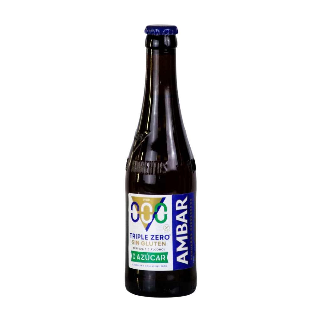 Ambar Triple Zero Alcohol Free Gluten Free Beer 330ml Bottle