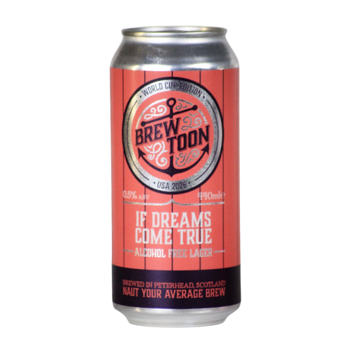 Brew Toon If Dreams Come True Alcohol Free Lager
