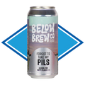 A Silver can of Below Brew Old school hops meet new school drops: Saaz, Perle, Hallertau Blanc & Mandarina Bavaria combine in this wonderfully crisp and refreshing pilsner.