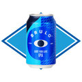 Can of Lust Of Life in front of The Alcohol Free Drinks Company blue diamond.