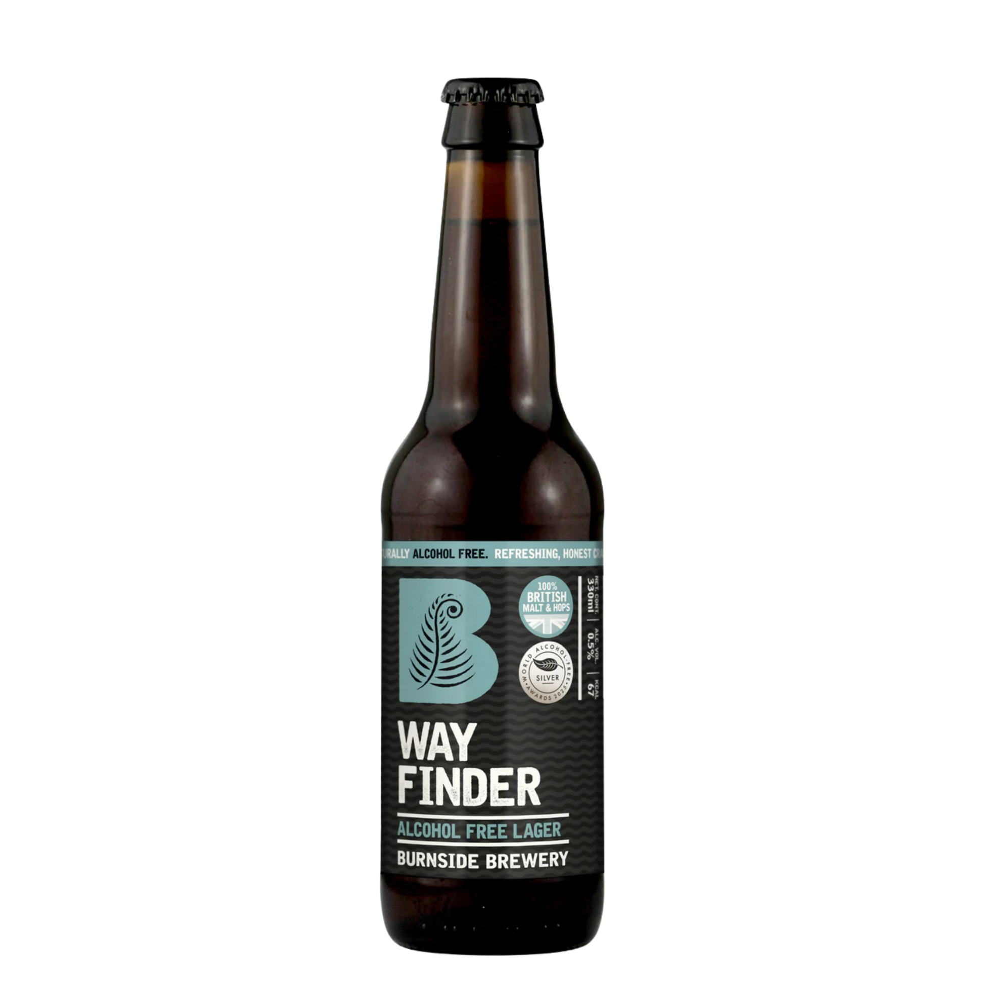Burnside Wayfinder Alcohol Free Lager from Scotland