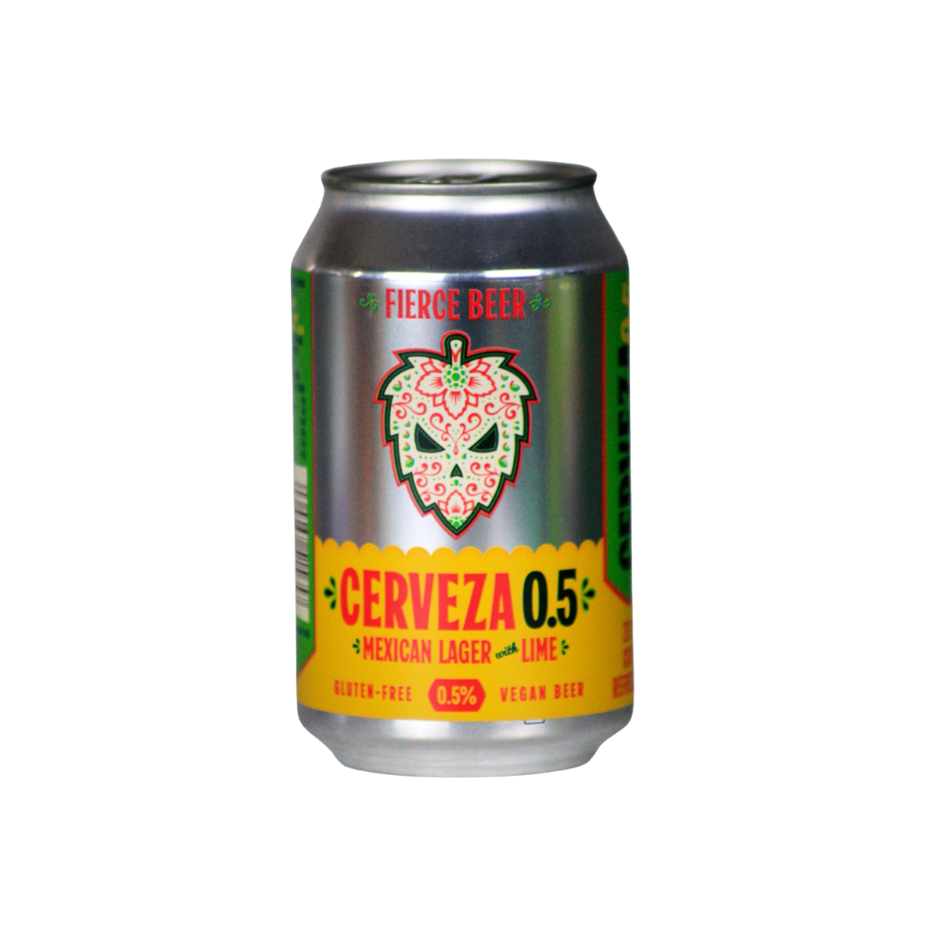 Fierce Beer Cerveza Alcohol Free Mexican Lager 330ml