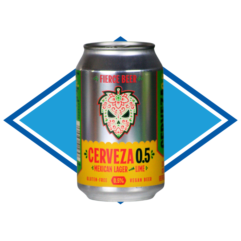 Fierce Beer Cerveza Alcohol Free Mexican Lager 330ml