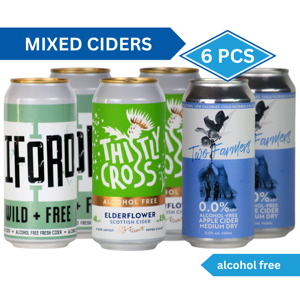 Alcohol Free Mixed Cider Bundle (6 pcs)
