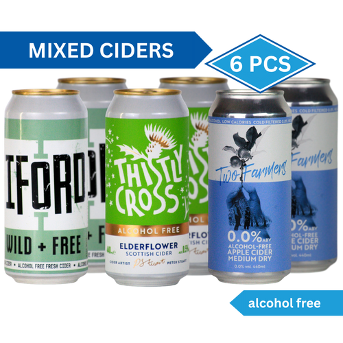Alcohol Free Mixed Cider Bundle (6 pcs)