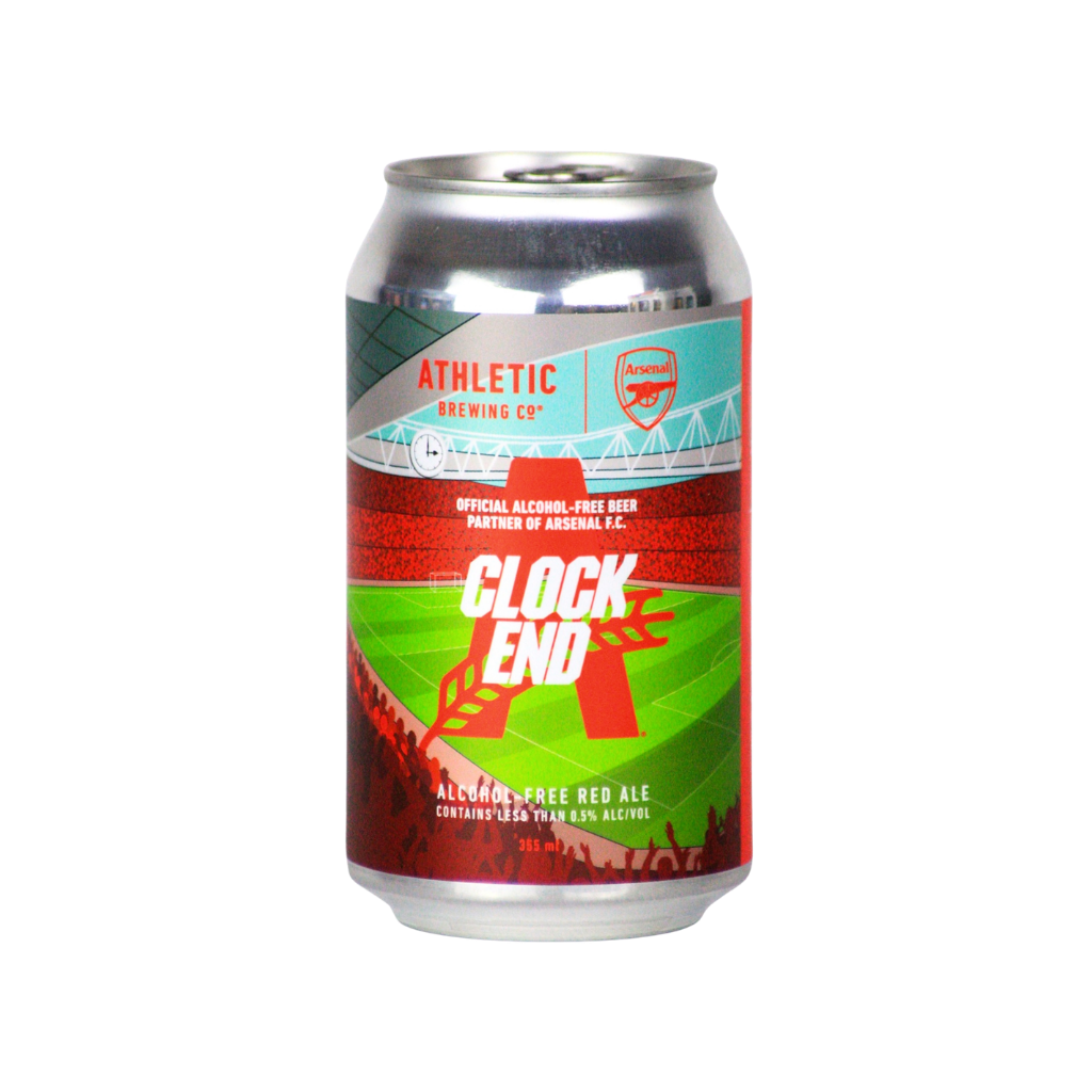 Athletic Clock End Alcohol Free Red Ale