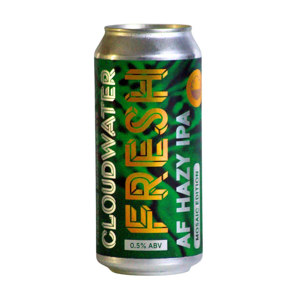 Cloudwater Fresh AF Mosaic Edition Alcohol Free IPA 440ml Can