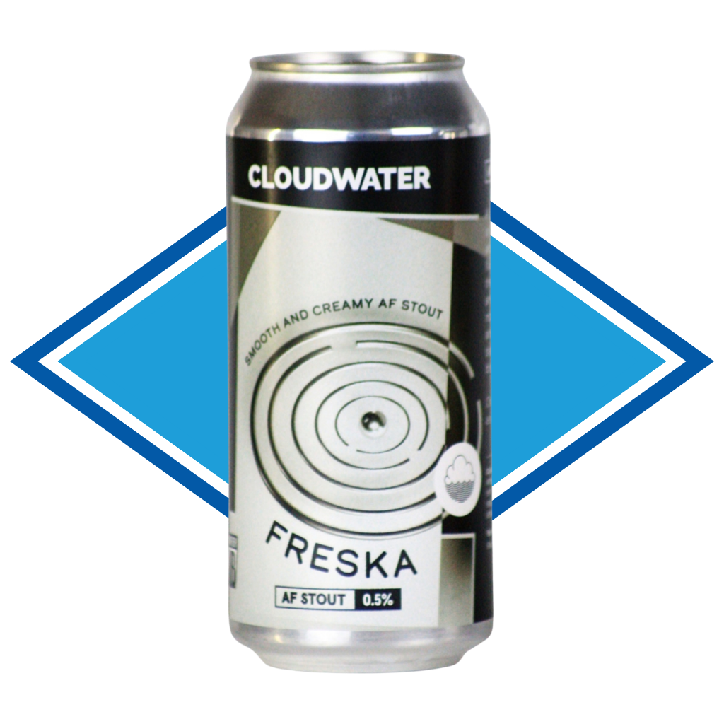 A Can of Cloudwater Alcohol Free Stout