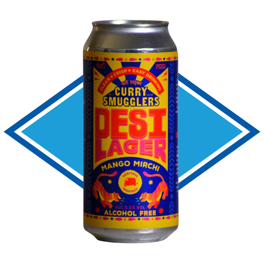 Curry Smugglers Desi Alcohol Free Lager 440ml