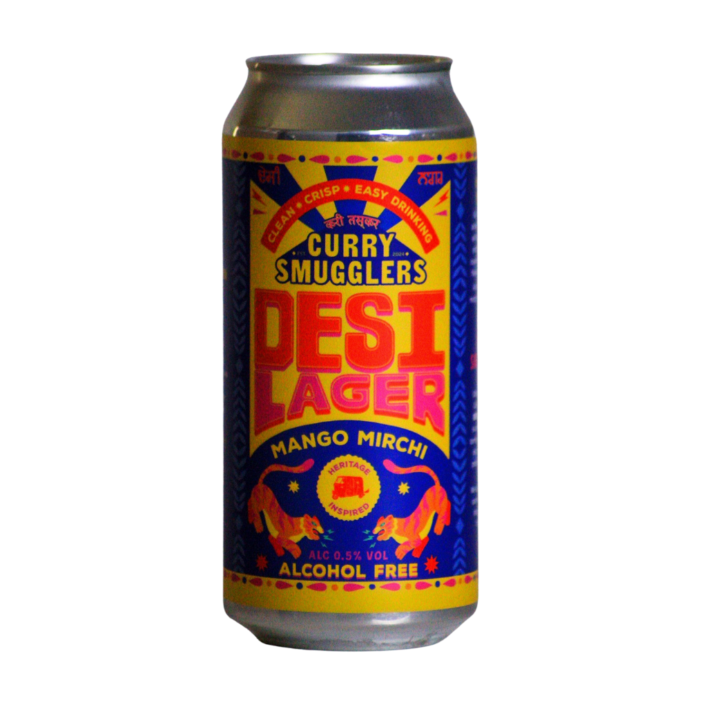 Curry Smugglers Desi Alcohol Free Lager 440ml