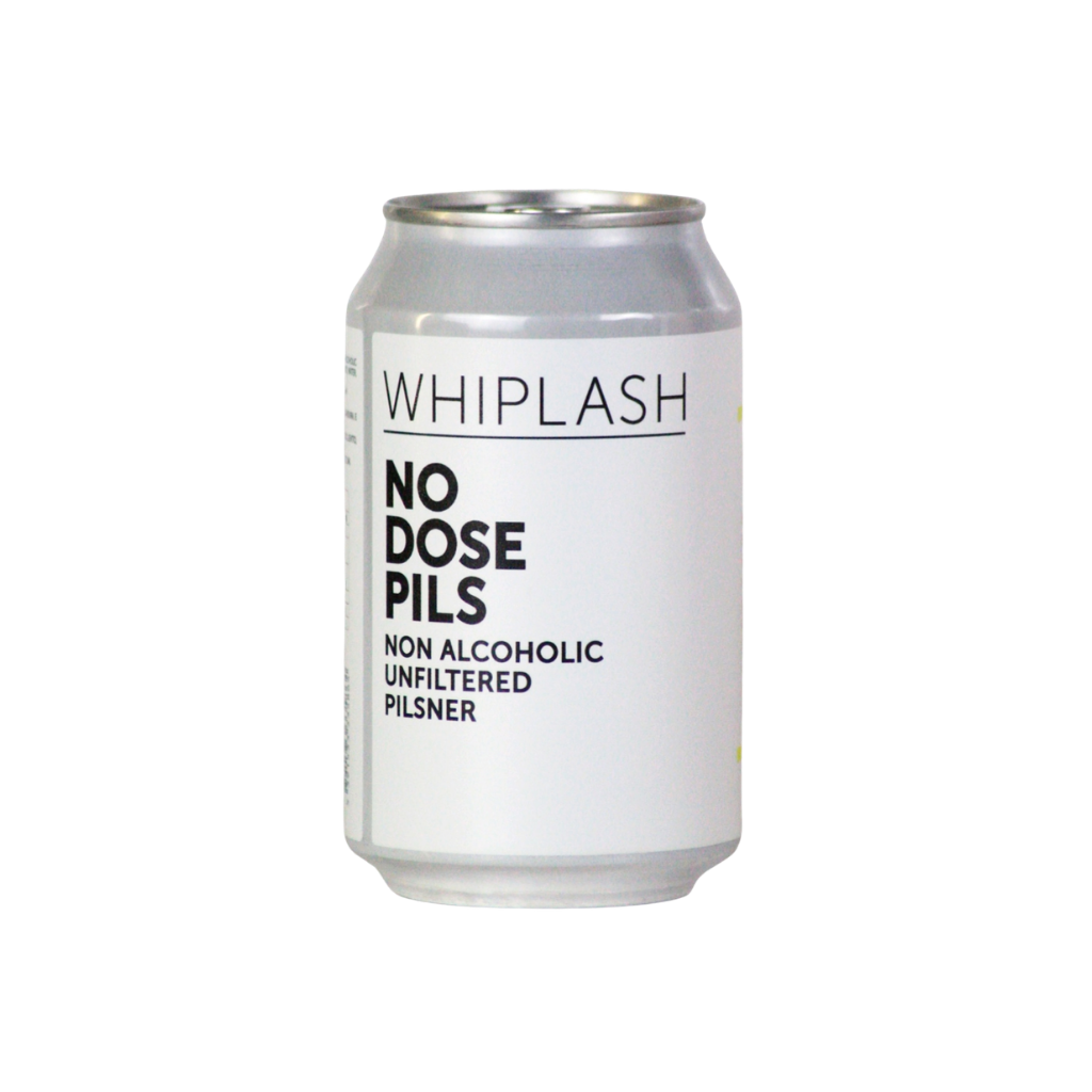 Whiplash No Dose Pils Alcohol Free Pilsner 330ml