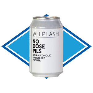 Whiplash No Dose Pils Alcohol Free Pilsner 330ml