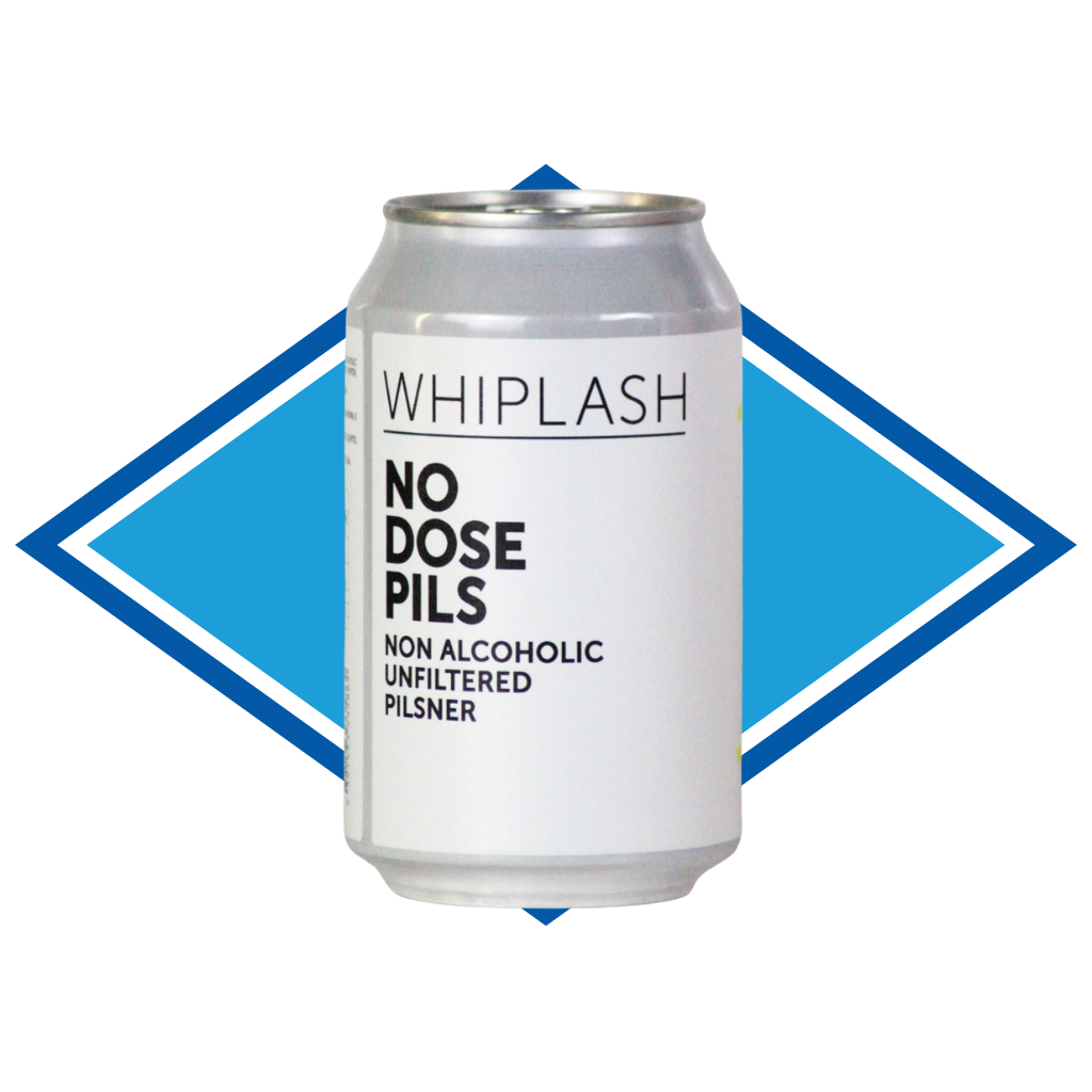Whiplash No Dose Pils Alcohol Free Pilsner 330ml