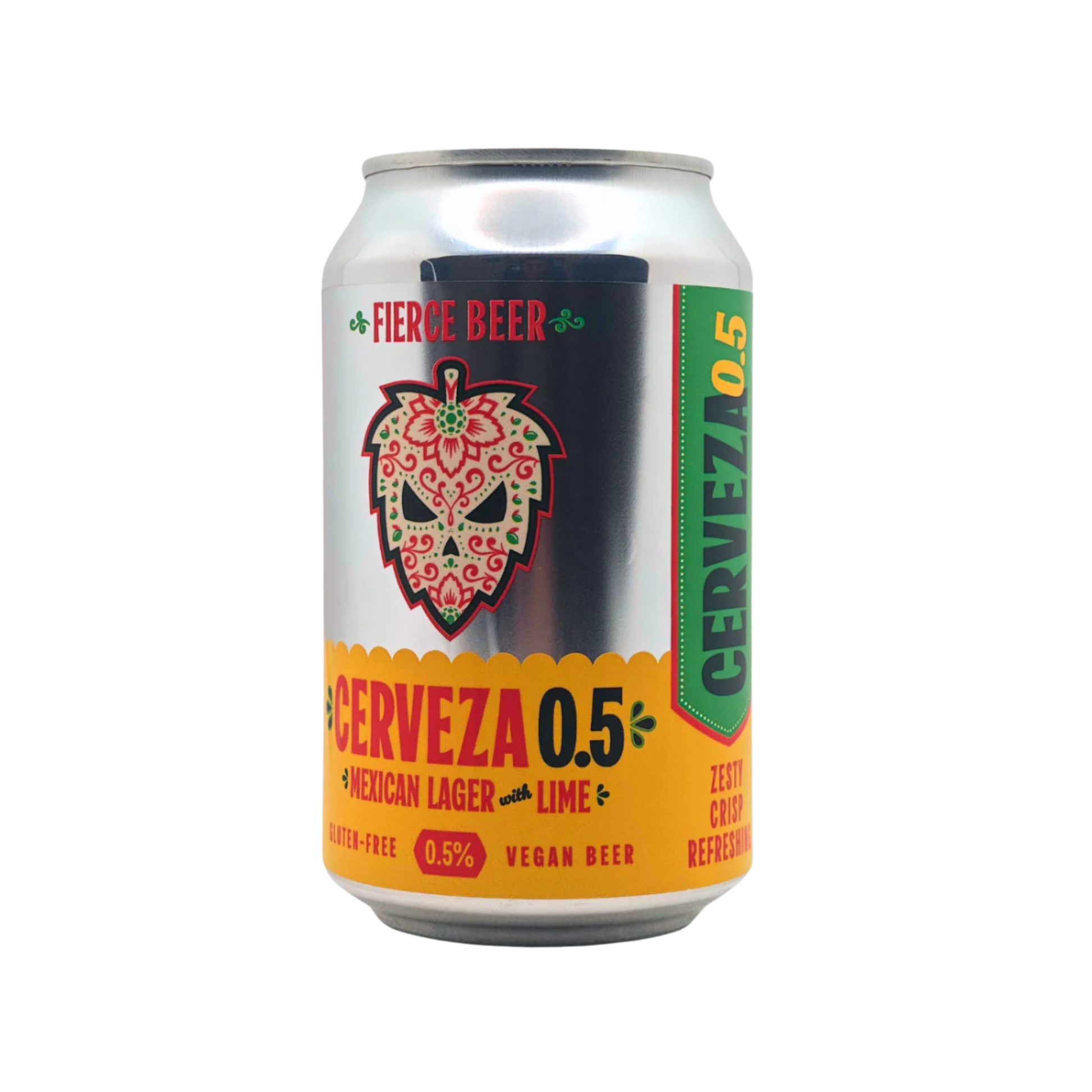 Fierce Beer Cerveza 0.5 Alcohol Free Lager 330