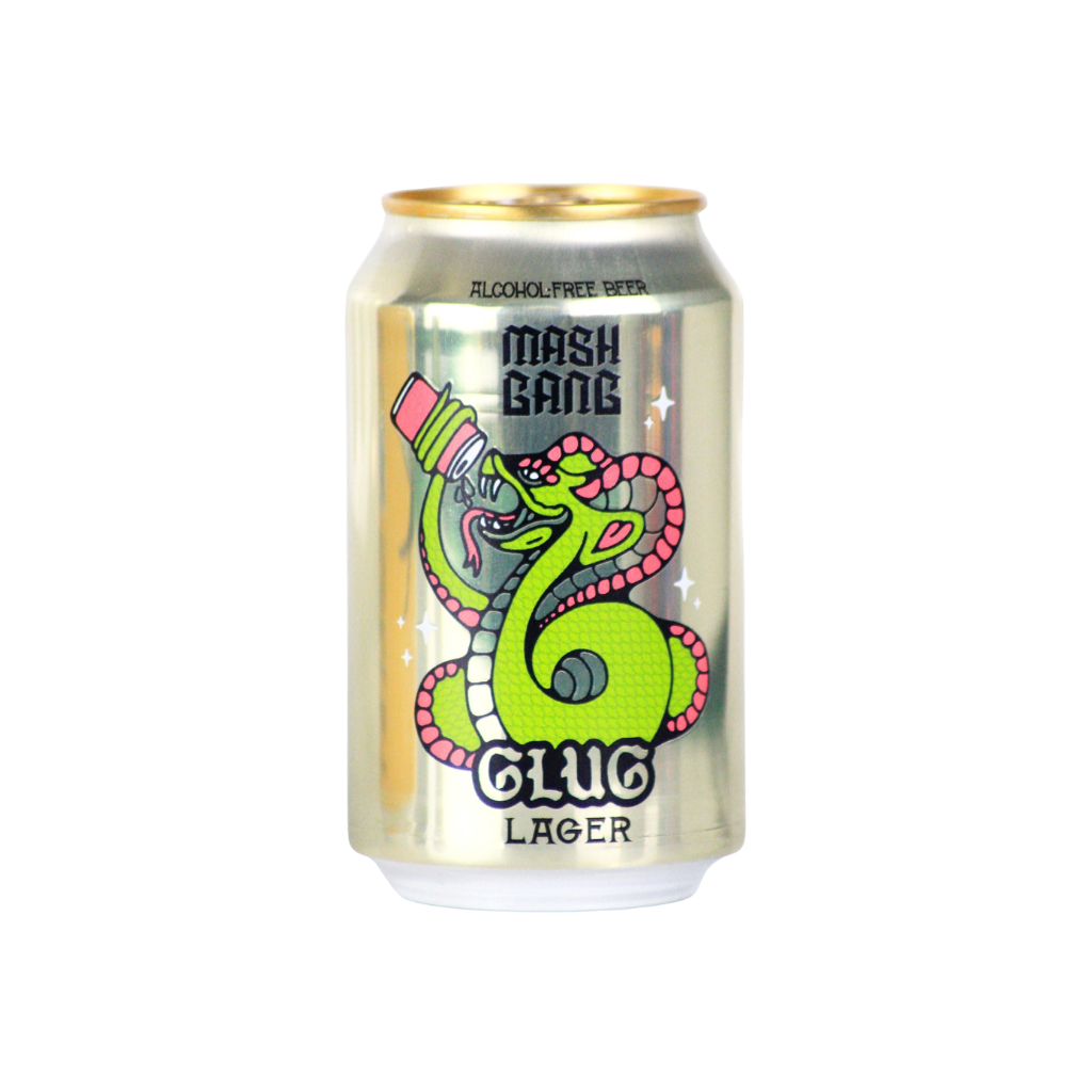 Mash Gang Glug Alcohol Free Lager330ml