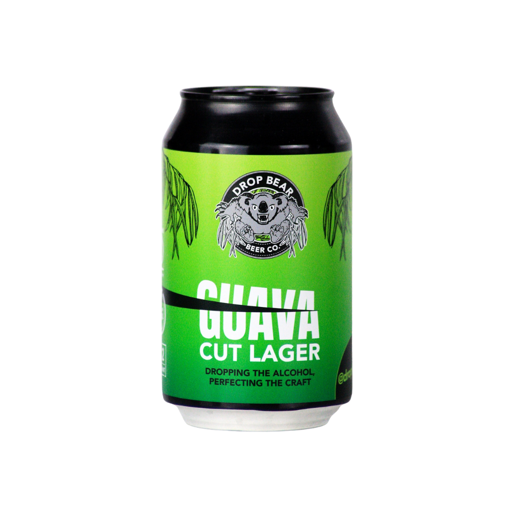 Drop Bear Guava Cut Alcohol Free Lager 330ml