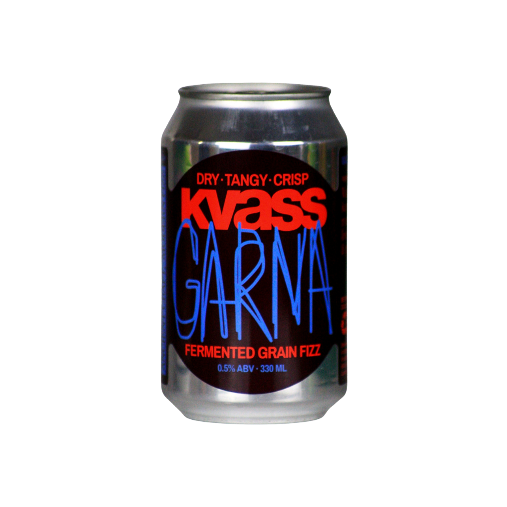 GARNA Kvass Alcohol Free Fermented Grain Fizz 0.5% – 330ml