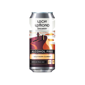 Loch Lomond Brewery alcohol-free beer can on a white background