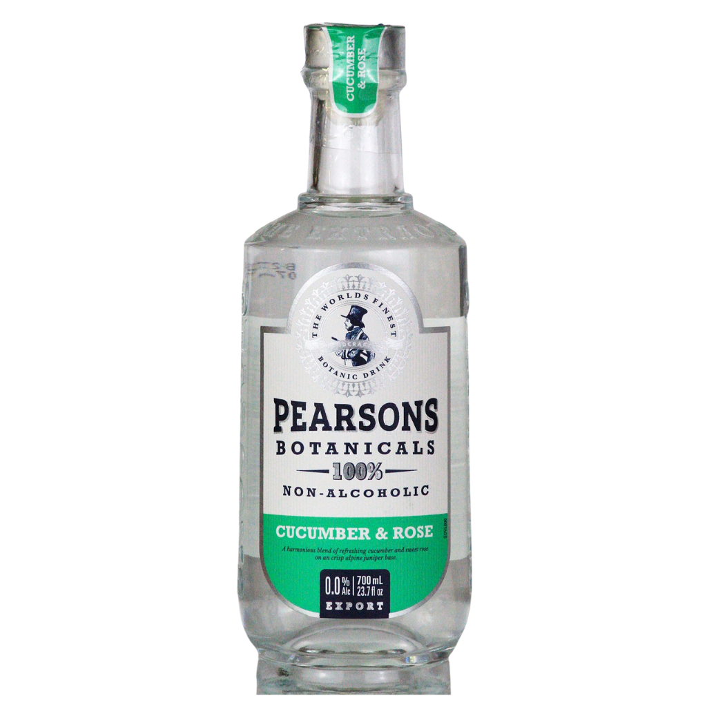 Pearsons Botanicals - Cucumber & Rose 70cl