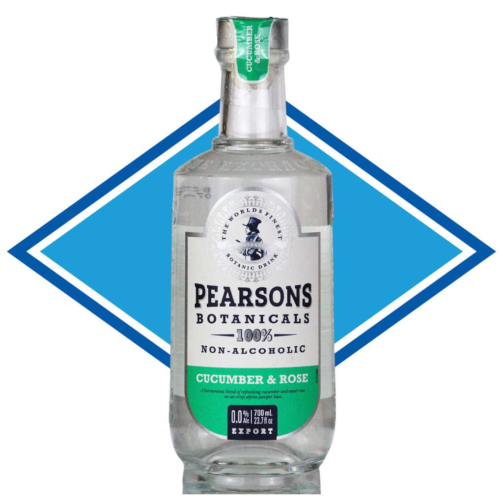 Pearsons Botanicals - Cucumber & Rose 70cl
