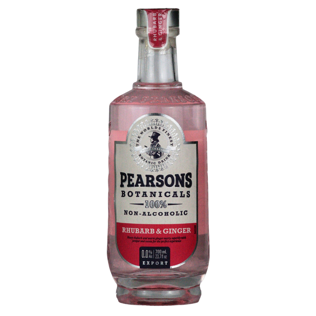 Pearsons Botanicals - Rhubarb & Ginger 70cl