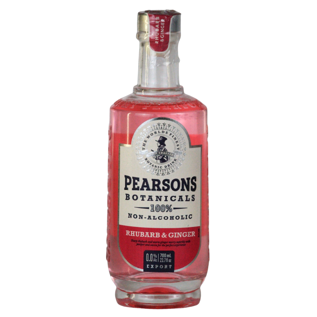 Pearsons Botanicals - Rhubarb & Ginger 70cl
