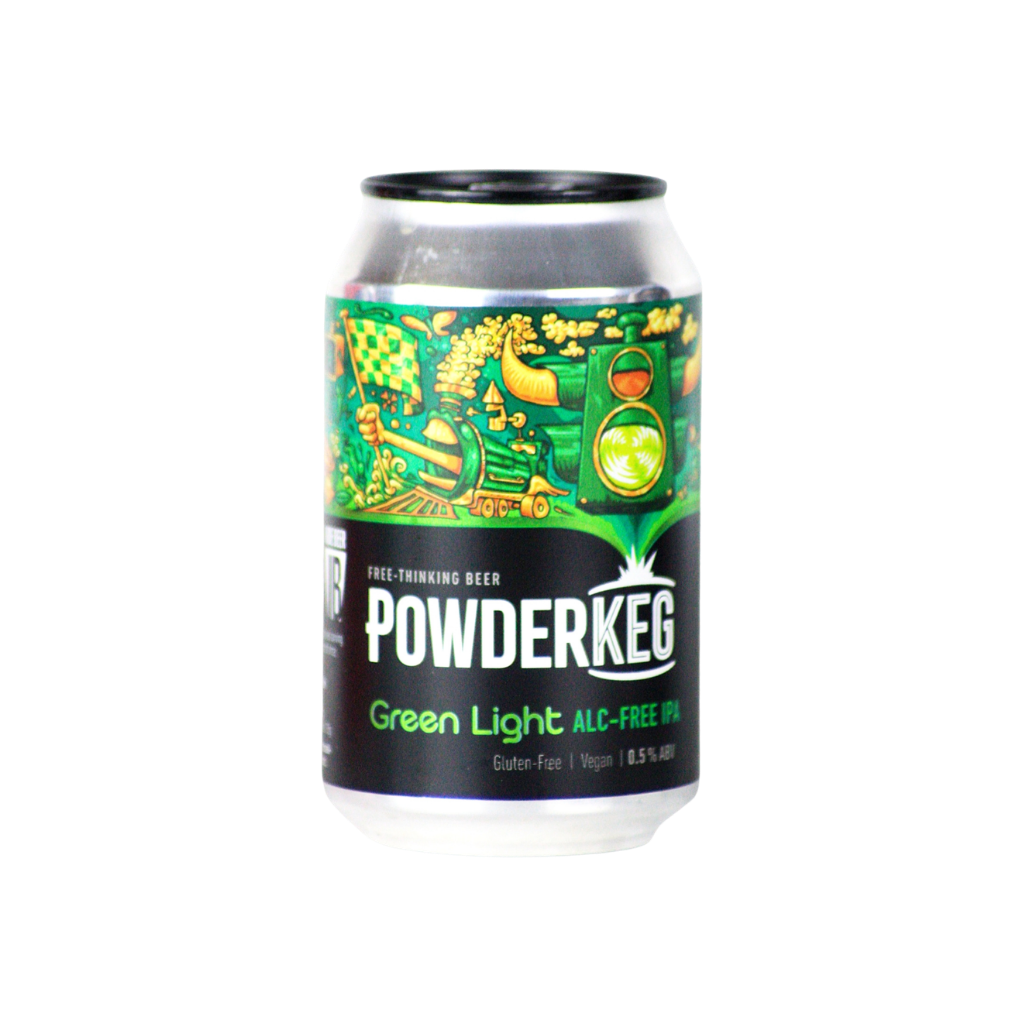 Powderkeg Green Light Alcohol Free IPA 330ml