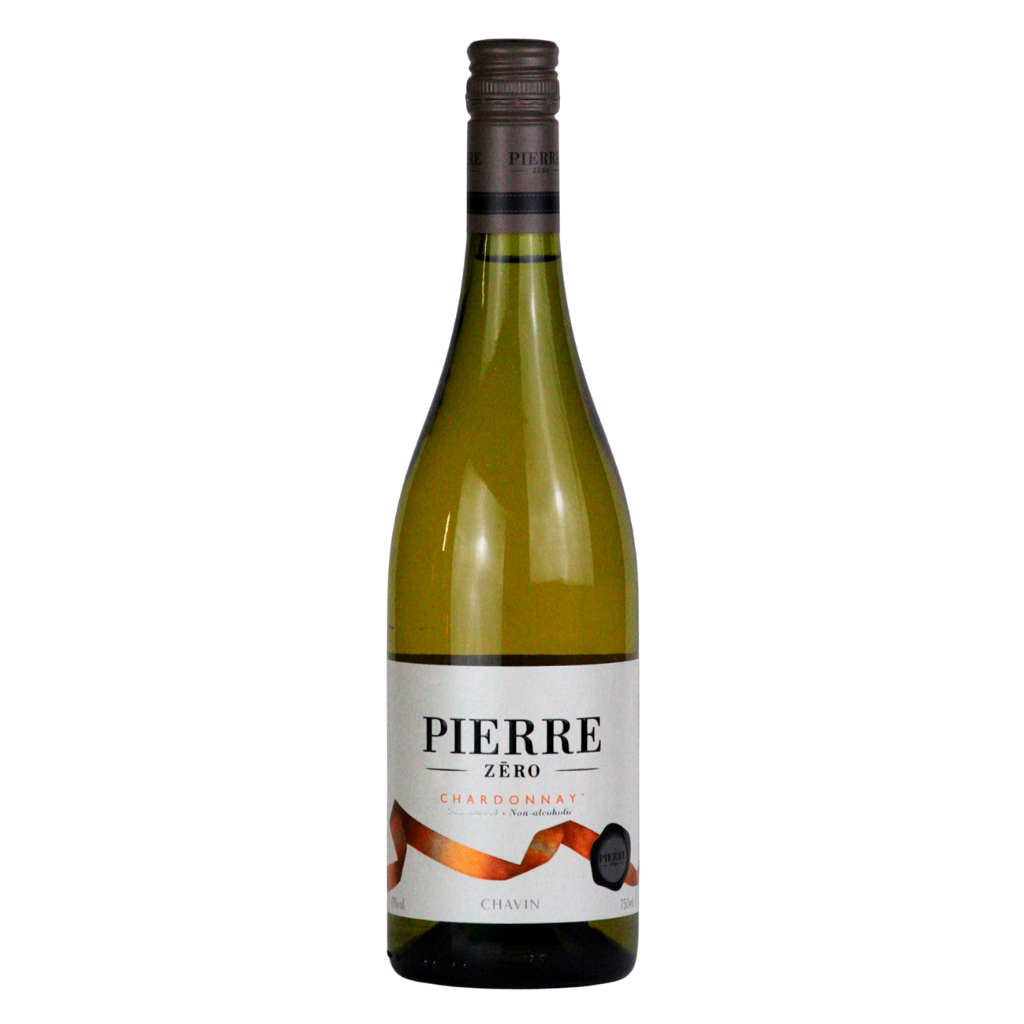 Wine bottle labeled 'Pierre Zéro' on a white background