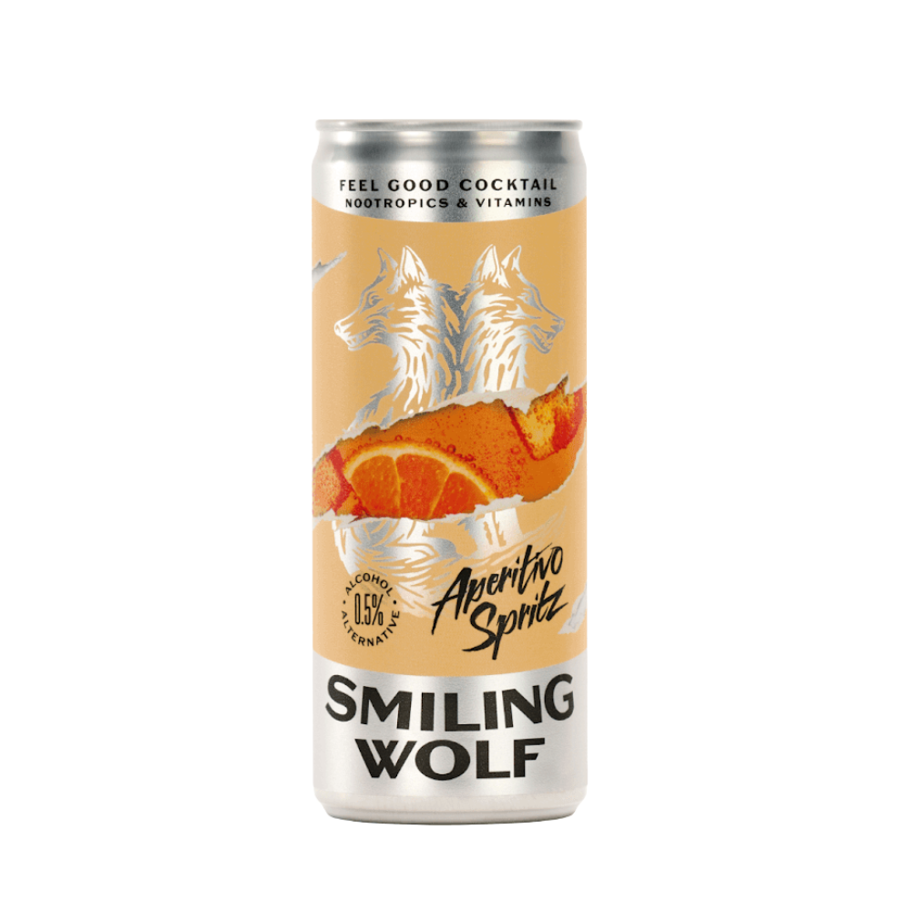 Smiling Wolf Aperitivo Spritz Pre Mixed Ready to Drink Cocktail
