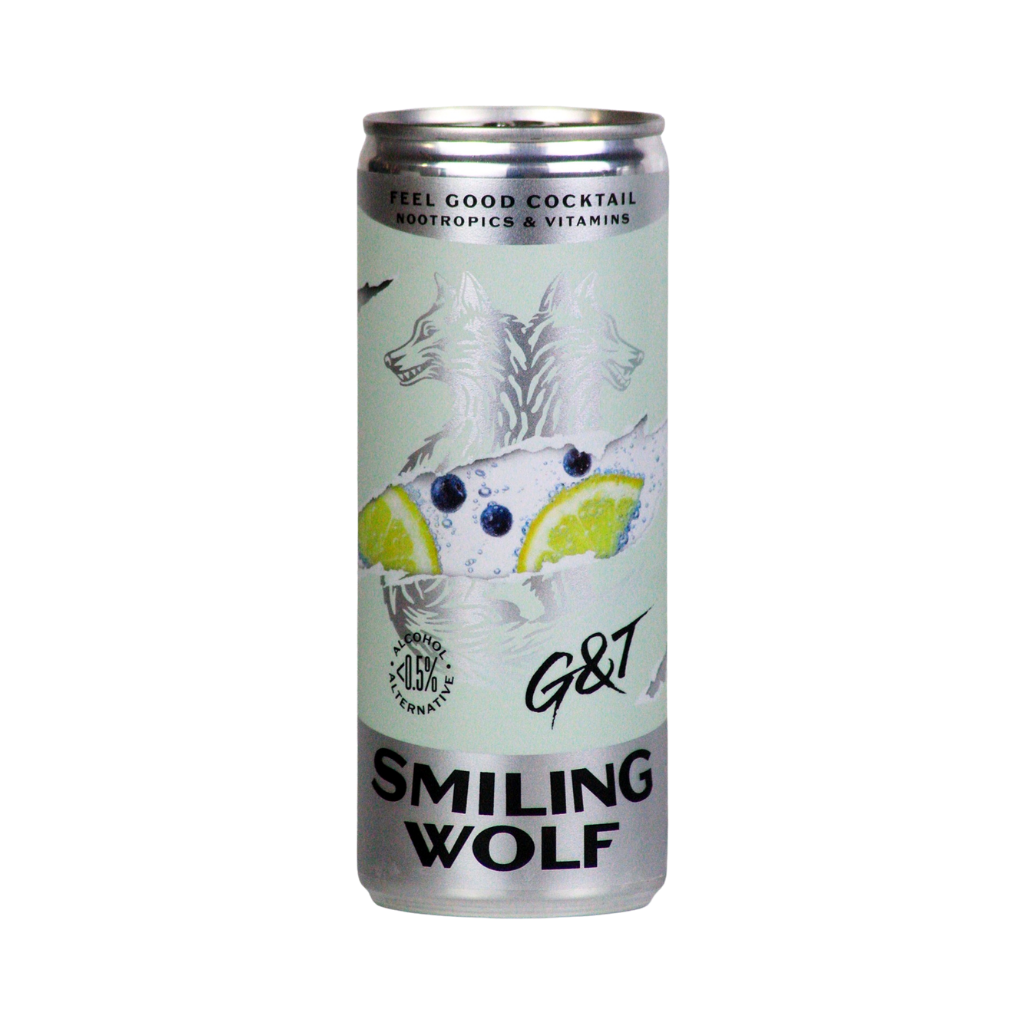 Smiling Wolf G&T Pre Mixed Ready to Drink Cocktail