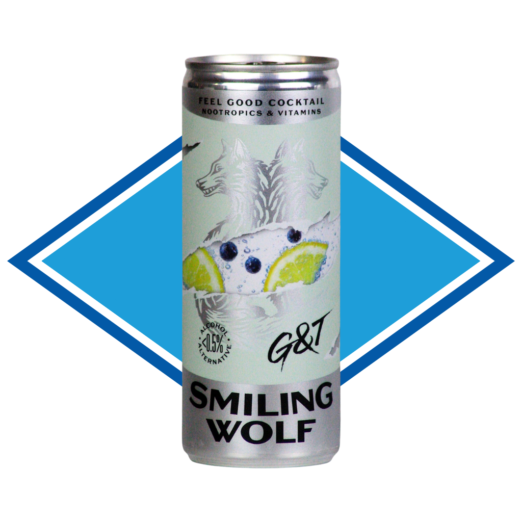 Smiling Wolf G&T Pre Mixed Ready to Drink Cocktail