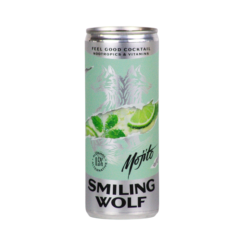 Smiling Wolf Mojito Pre Mixed Ready to Drink Cocktail