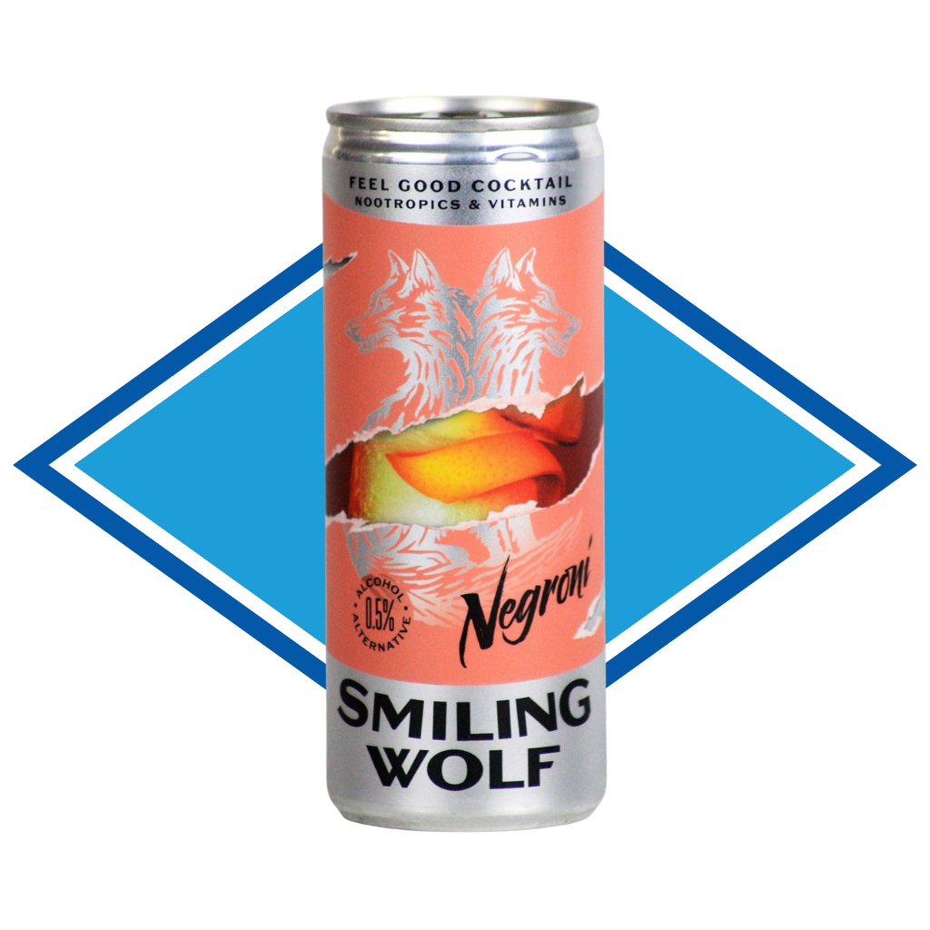 Smiling Wolf Negroni Pre Mixed Ready to Drink Cocktail
