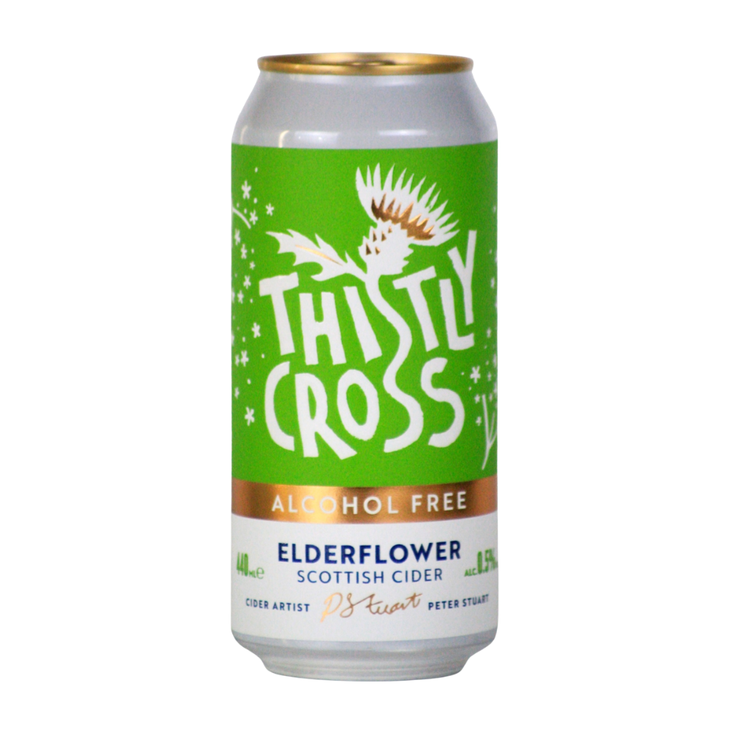 Thistly Cross Scottish Elderflower Cider
