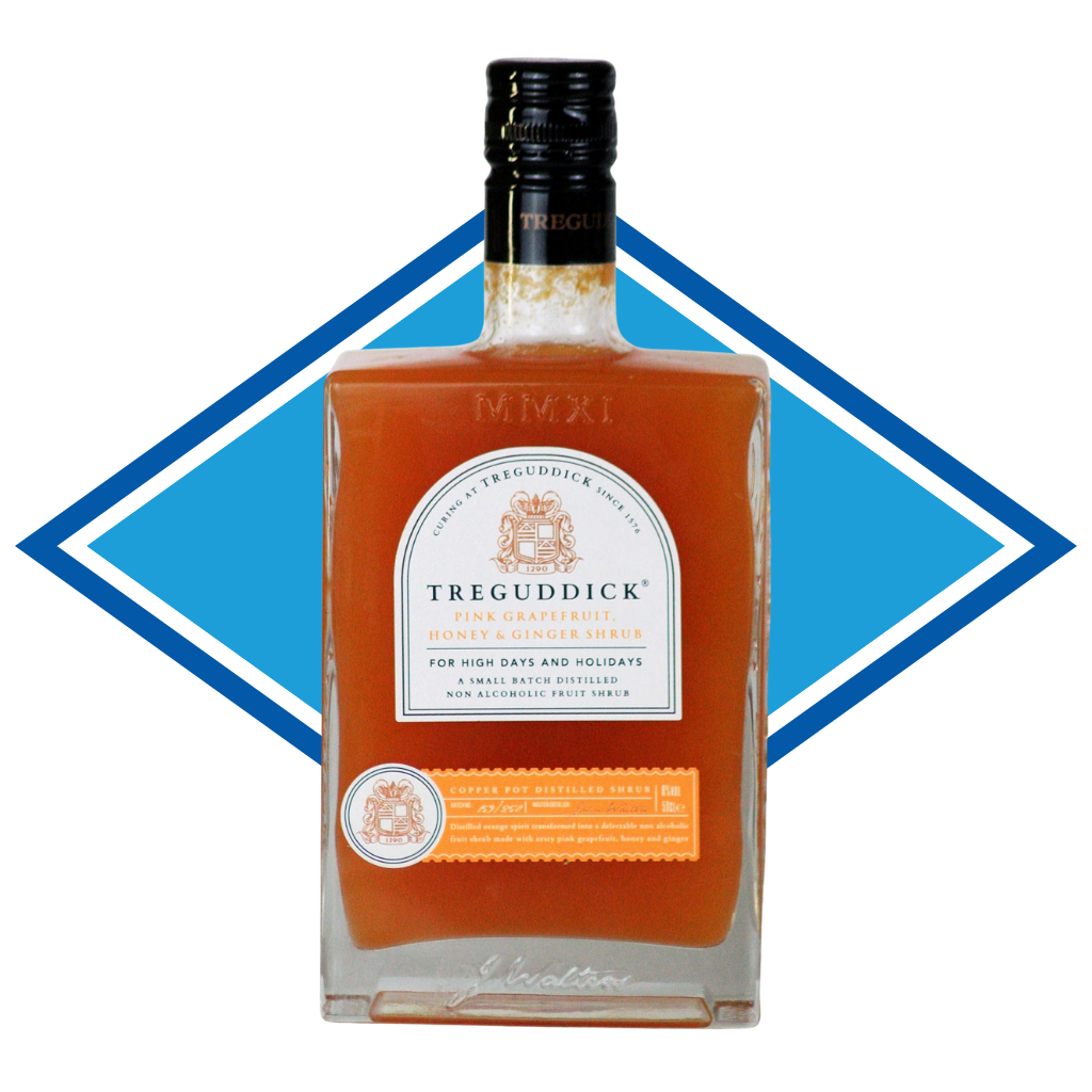 Treguddick Pink Grapefruit, Honey & Ginger Shrub