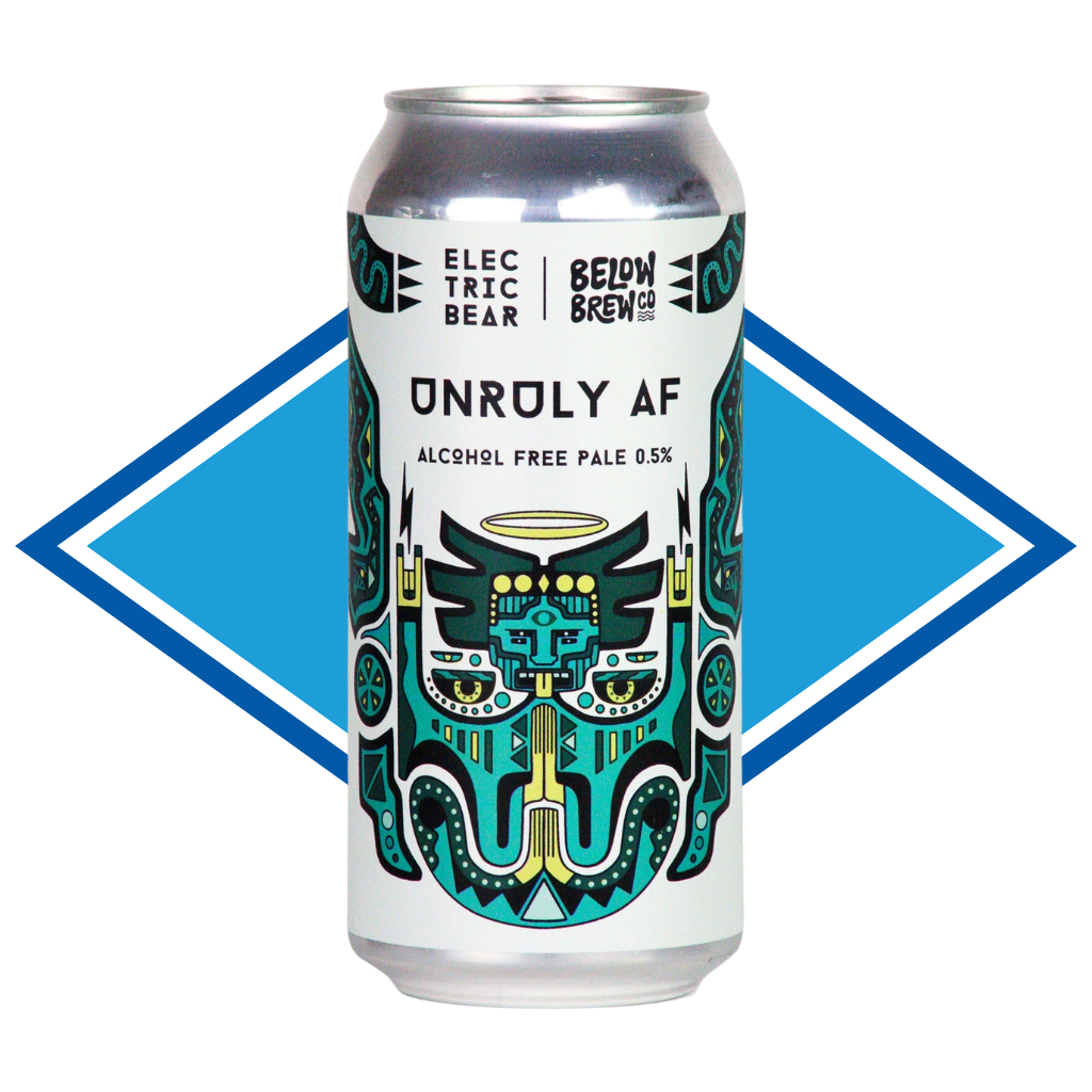 Below Brew X Electric Bear Unruly AF - Pale Ale