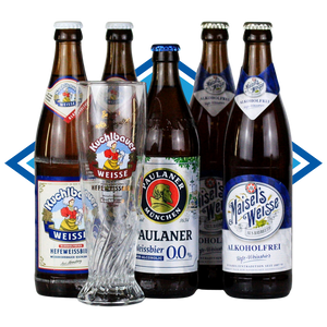 Weissbier Bundle (with free branded glass)