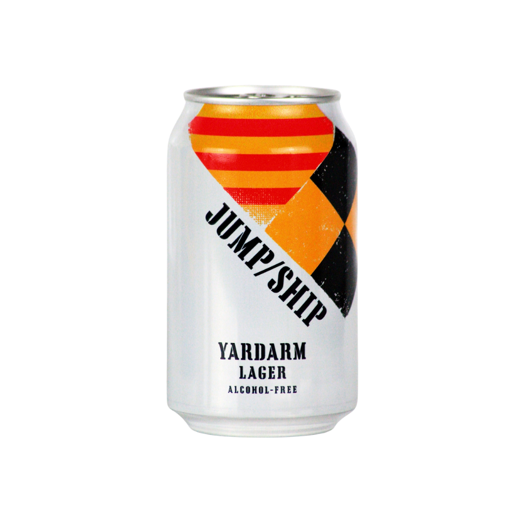 Jump Ship Yardarm Alcohol Free Lager 330ml Can