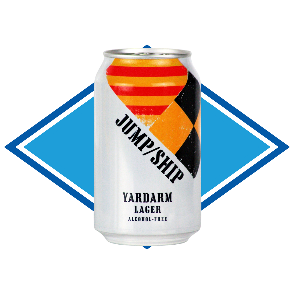Jump Ship Yardarm Alcohol Free Lager 330ml Can