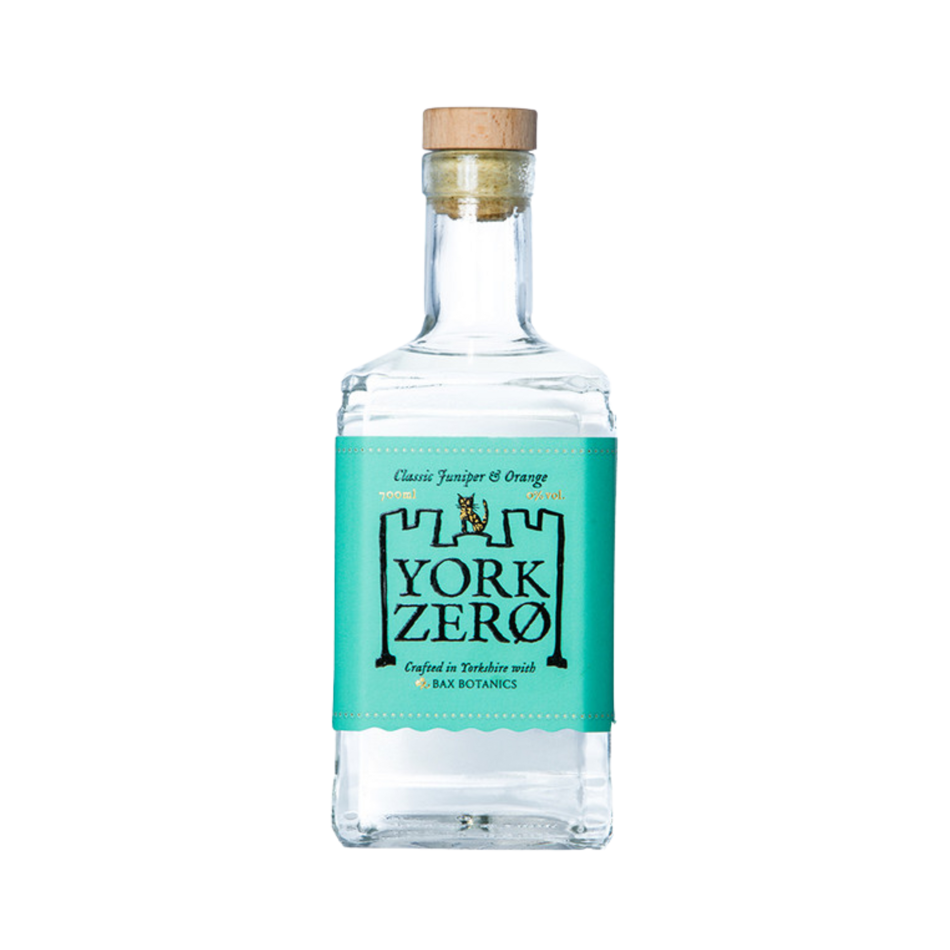 York Gin Alcohol Free Classic Juniper and Orange