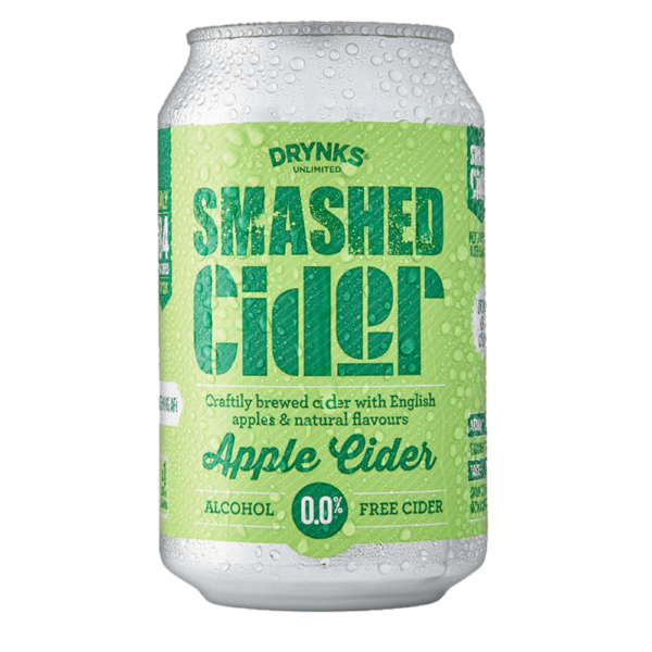 Smashed Cider Can