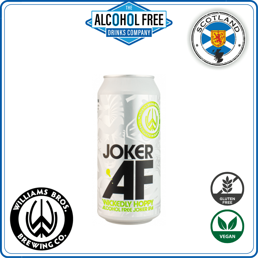 Joker AF Non-Alcoholic Beer - IPA. Scottish IPA