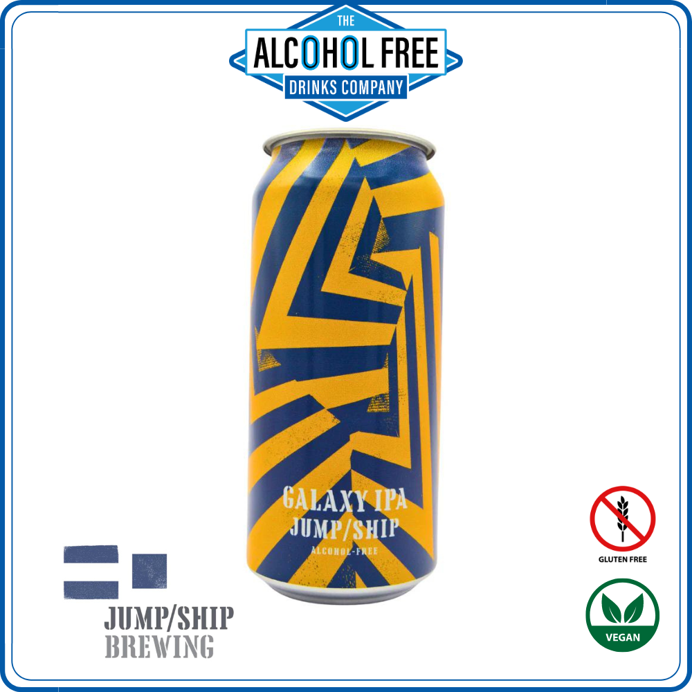 Jump Ship Dazzle Ship  alcohol free Galaxy IPA - The Alcohol Free Drinks Company