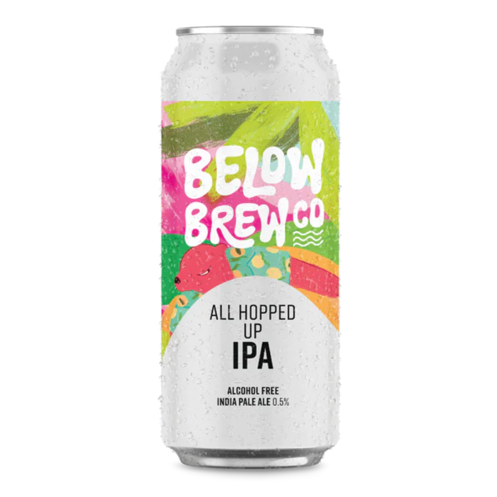 Below Brew All Hopped Up IPA - The Alcohol Free Drinks Company