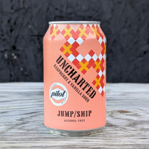 Uncharted - alcohol free Raspberry and Vanilla sour